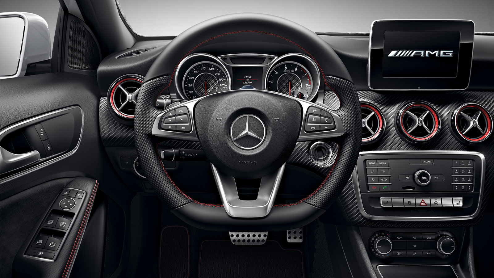 Mercedes Benz A Class A200 D Sport Interior Image Gallery ...