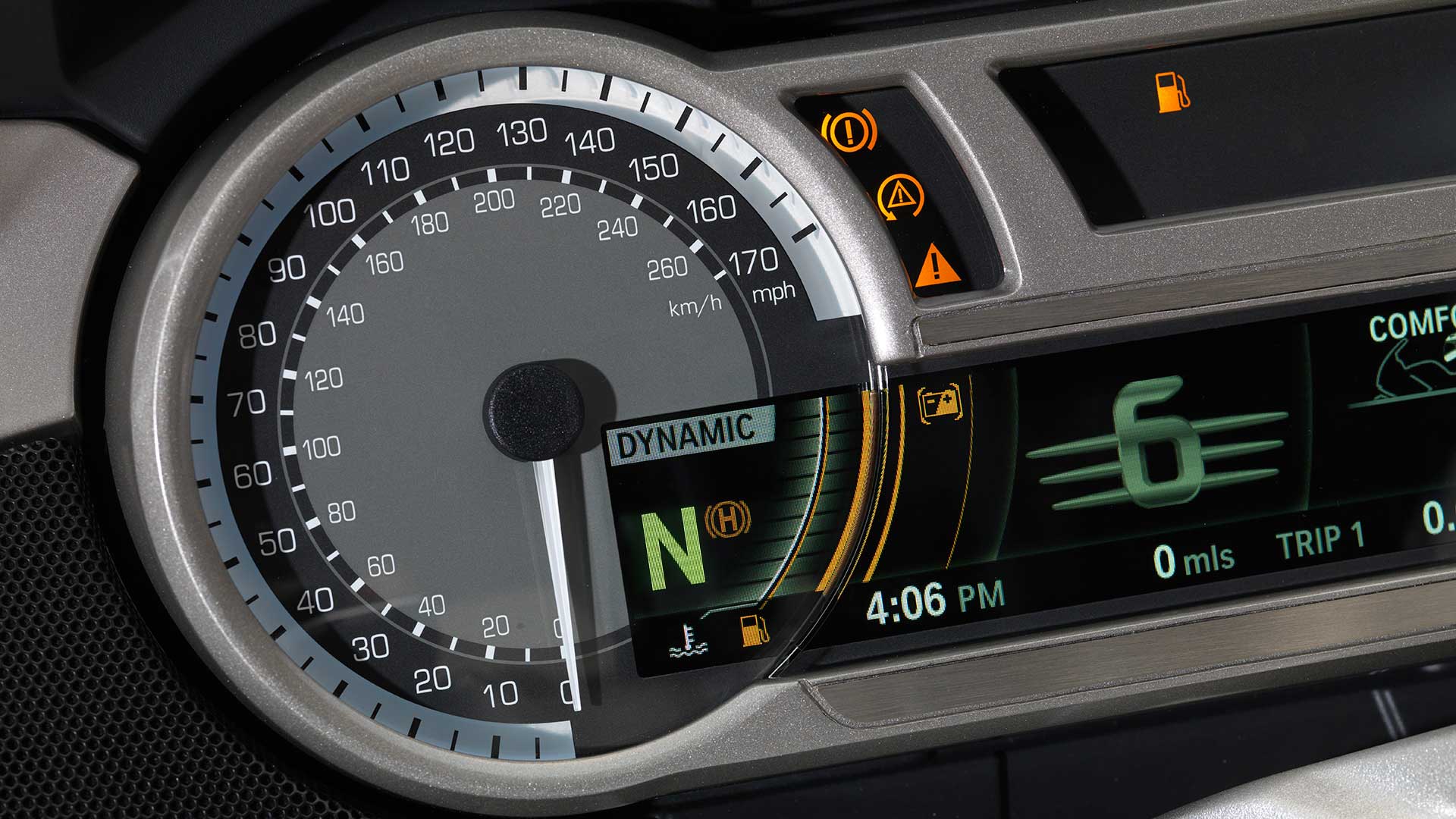 2014 BMW K 1600 GTL Exclusive speedometer
