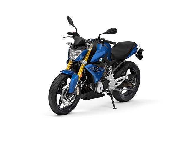 BMW G 310 R front cross view