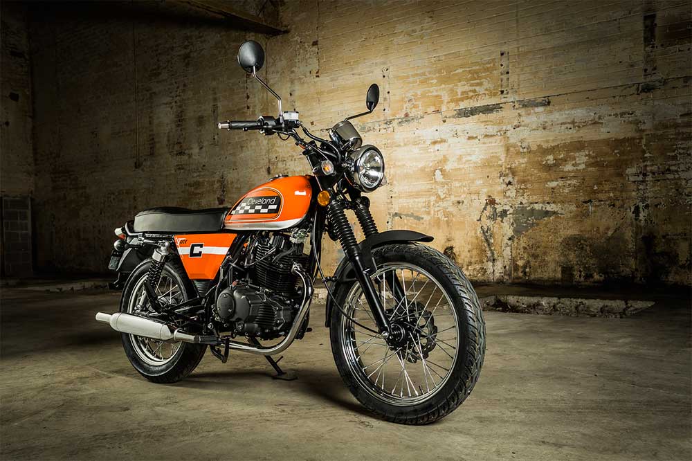 Cleveland Cyclewerks Ace Standard front cross view
