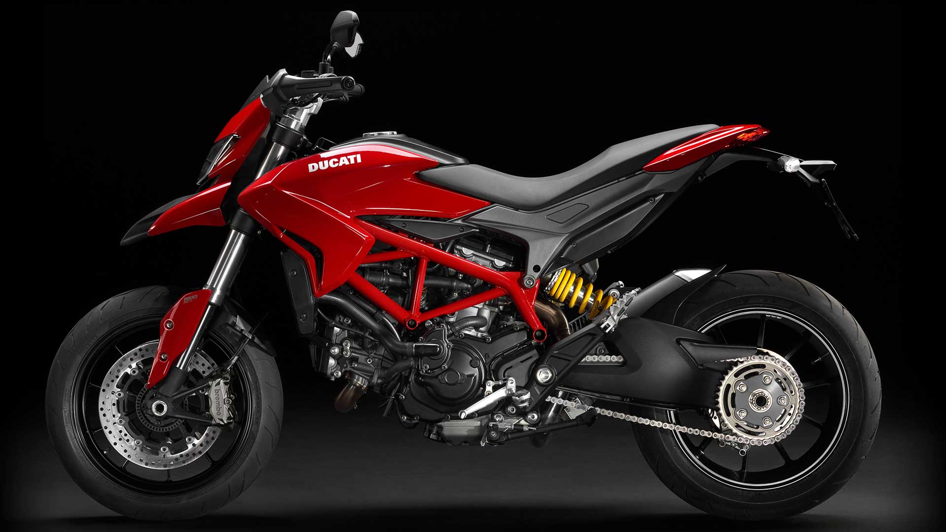 2014 Ducati Hypermotard 821 side view