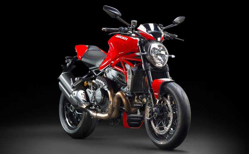 Ducati Monster 1200 R front cross view