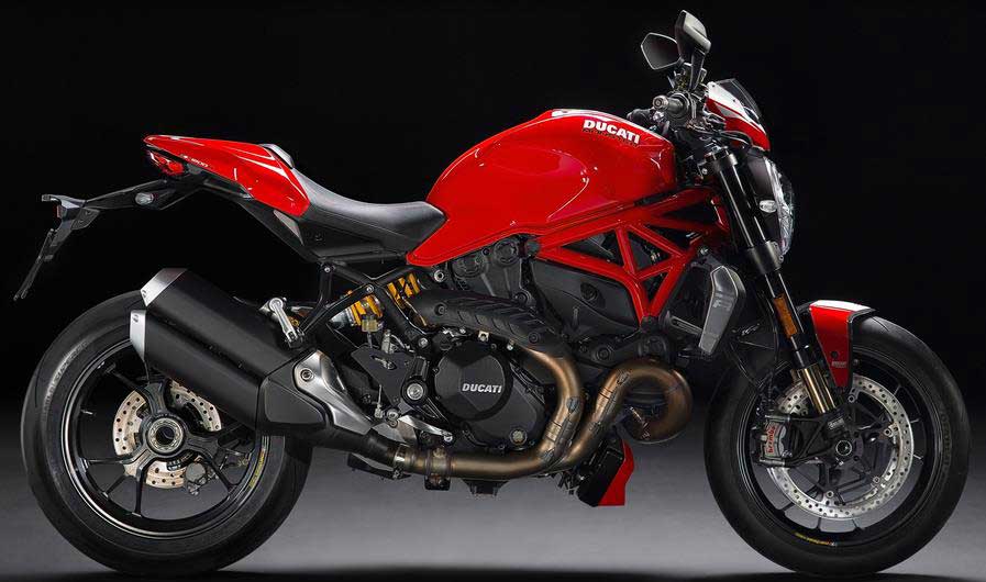 Ducati Monster 1200 R side view