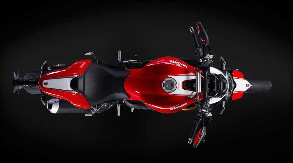 Ducati Monster 1200 R top view