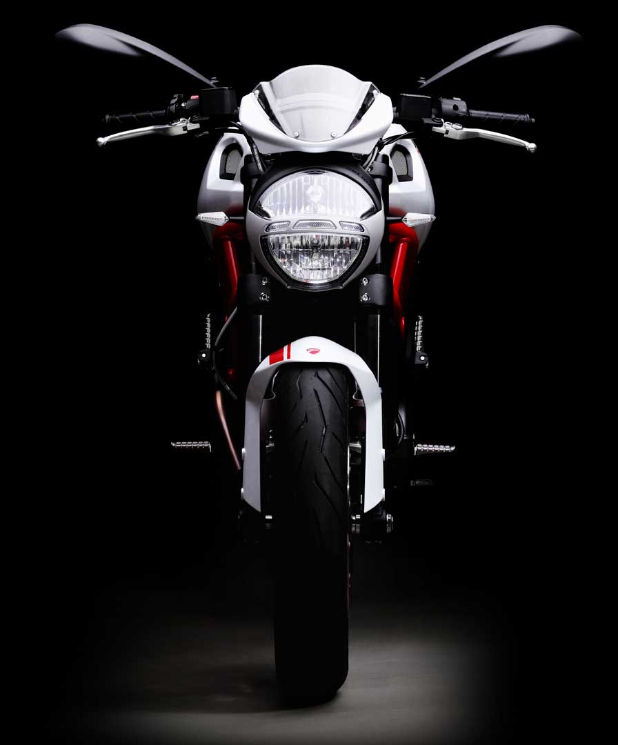 Ducati Monster S2R front view