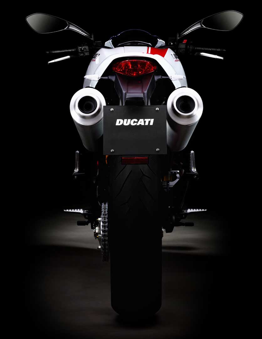 Ducati Monster S2R rear view