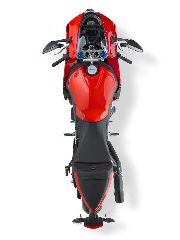 2014 Erik Buell Racing 1190RX top view