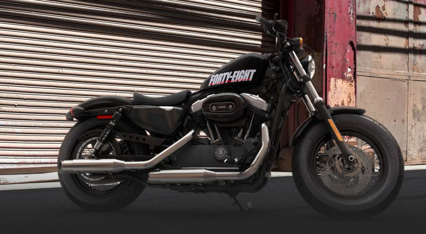 Harley Davidson Forty Eight Side View
