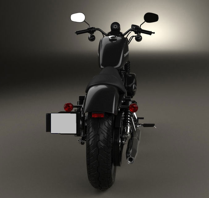 Harley Davidson Sportster 2015 Back View