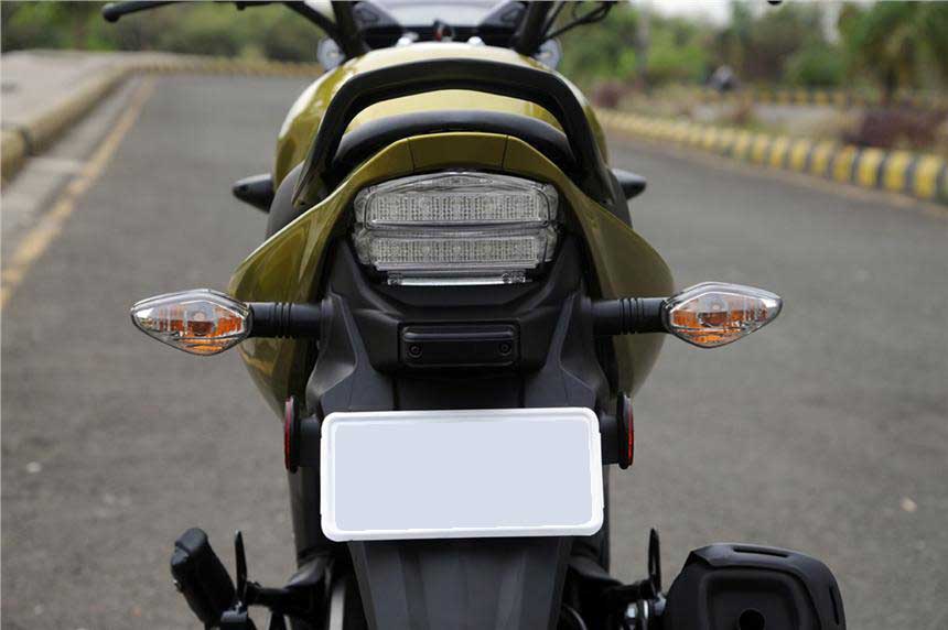 Honda CB Trigger Standard Back View