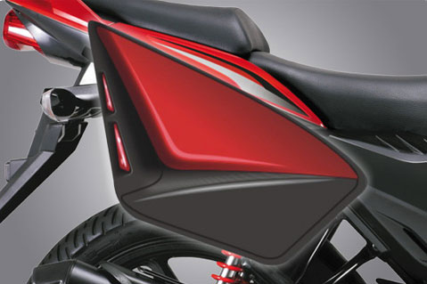 Honda CBF Stunner Self Disc Side Box