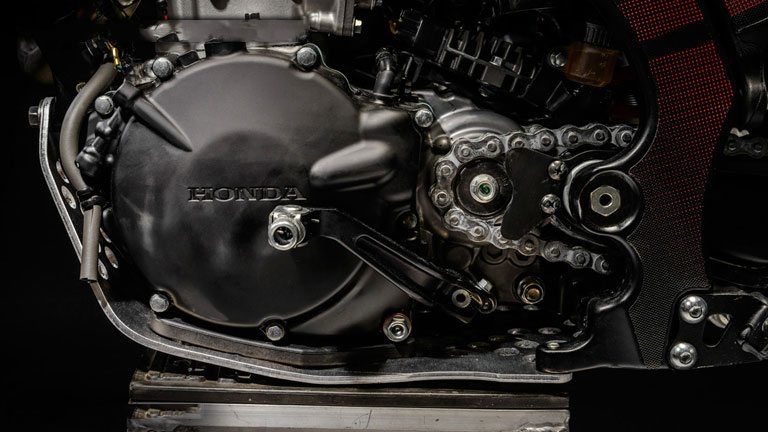 Honda Montesa COTA 300RR engine view
