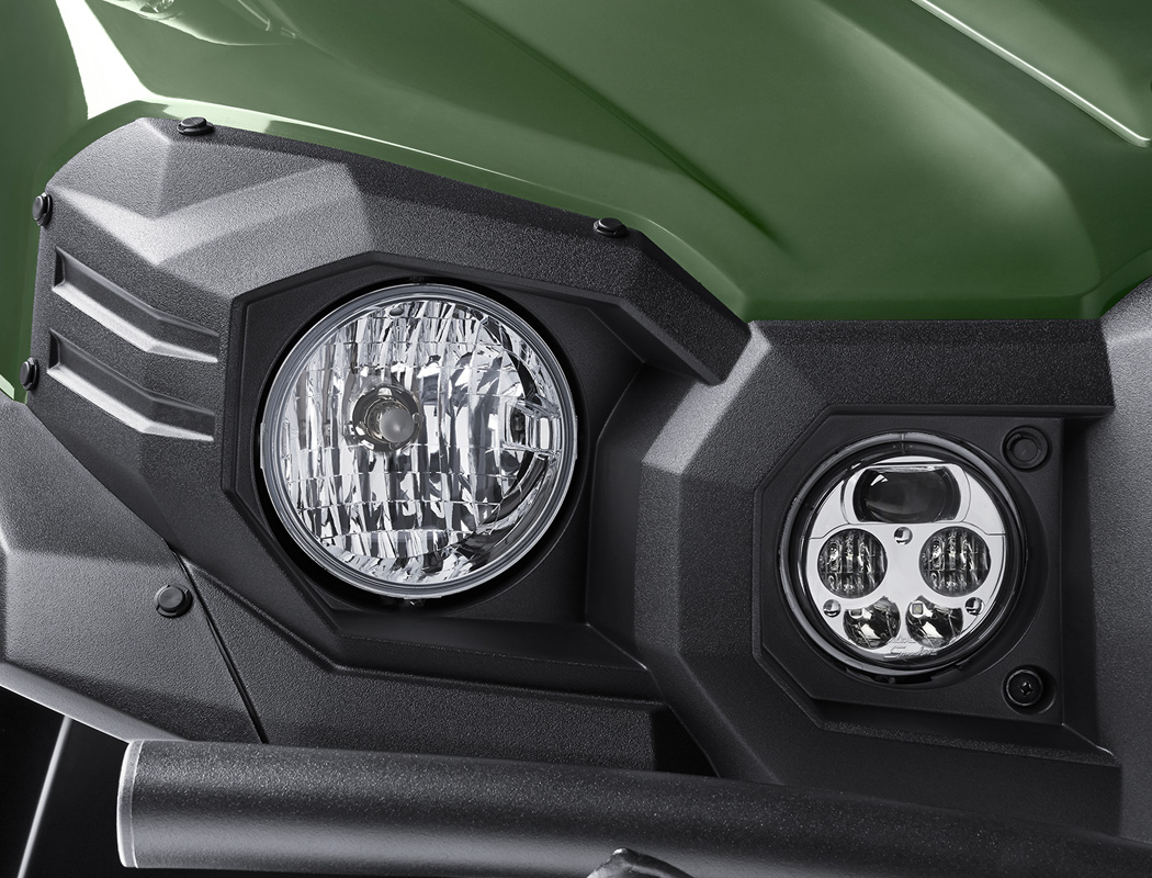 Kawasaki Mule Pro FXT EPS LE headlight view