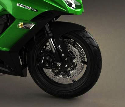 Kawasaki Z1000SX ABS Front Wheel