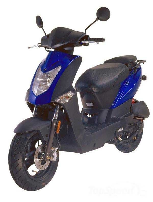 Kymco Agility 125 front cross view