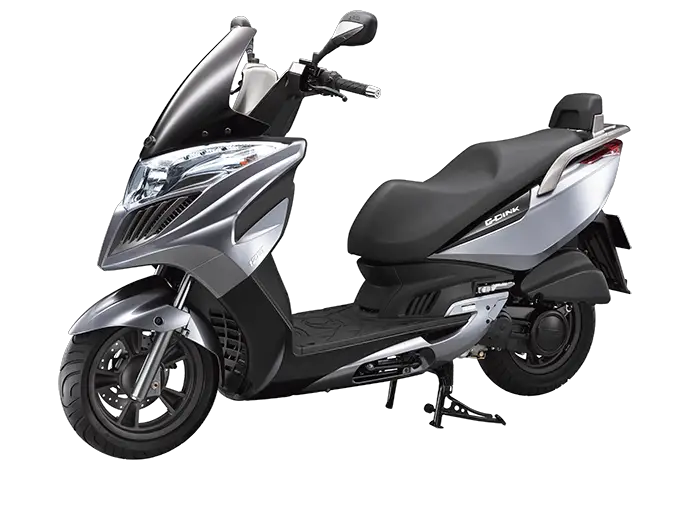 Kymco G-Dink 125i front cross view