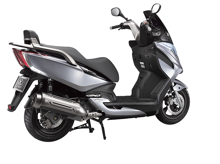 Kymco G-Dink 125i rear cross view