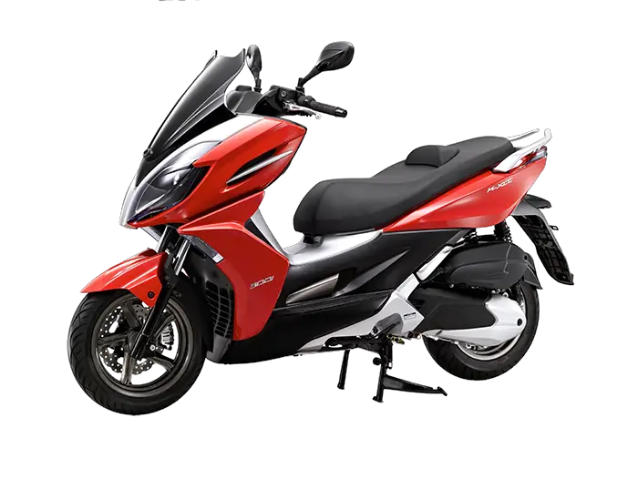 Kymco K-XCT 300i front cross view