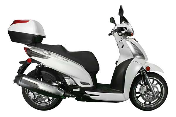 Kymco People GT 300i side view