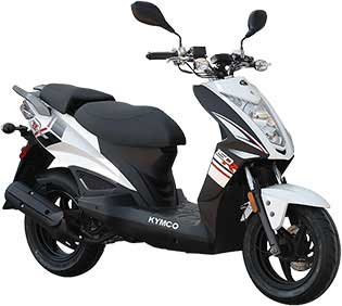 Kymco Super 8 150R front cross view