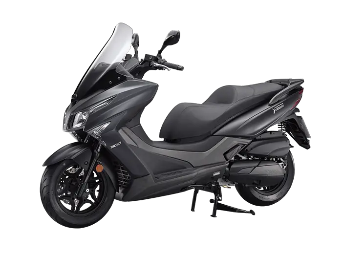 Kymco X-Town 300 ABS front cross view