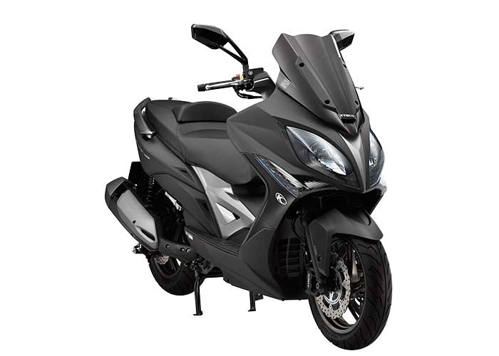 Kymco Xciting 400i front cross view