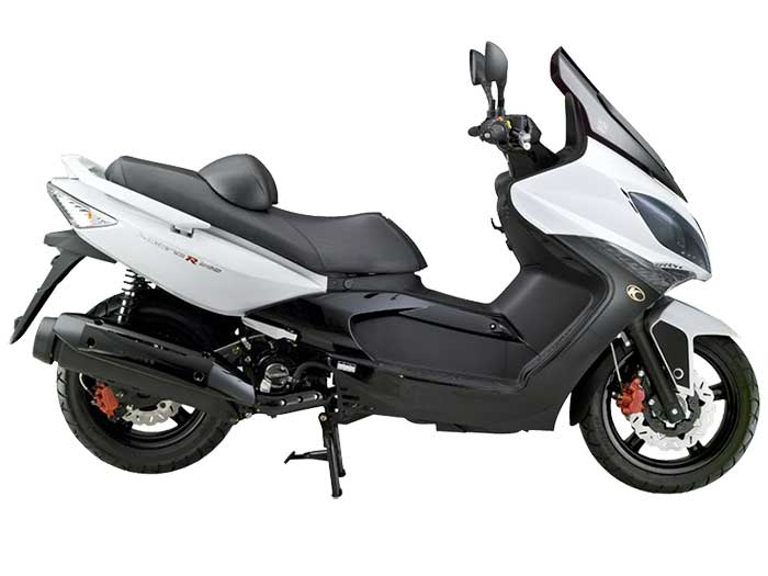Kymco Xciting 500Ri ABS side view