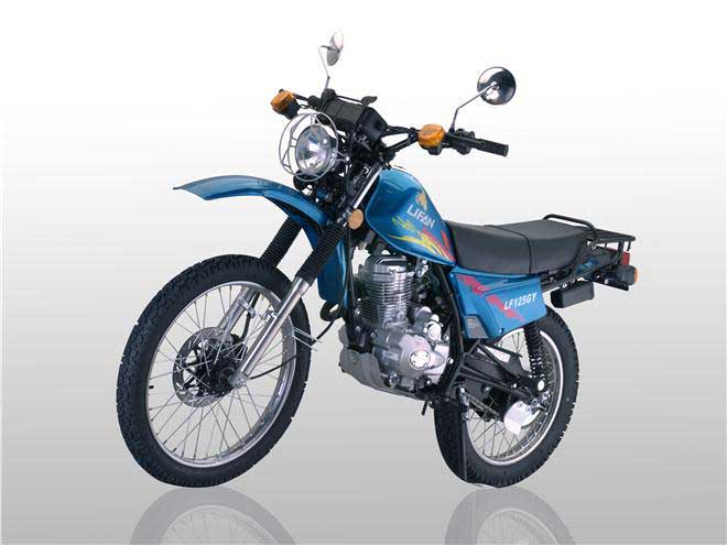 Lifan LF125GY front cross view