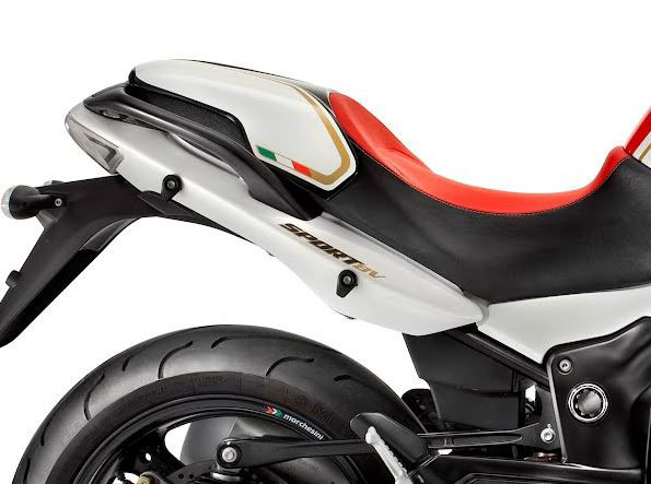 Moto Guzzi 1200 Sport Rosso Corsa Seat