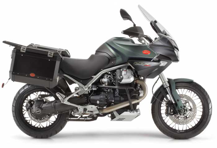 Moto Guzzi Stelvio 1200 NTX side view