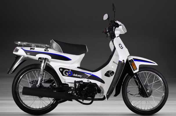 Motomel Go 110 Delivery side view