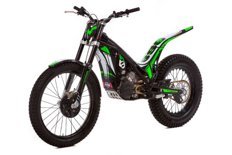 Ossa TR 125i front cross view