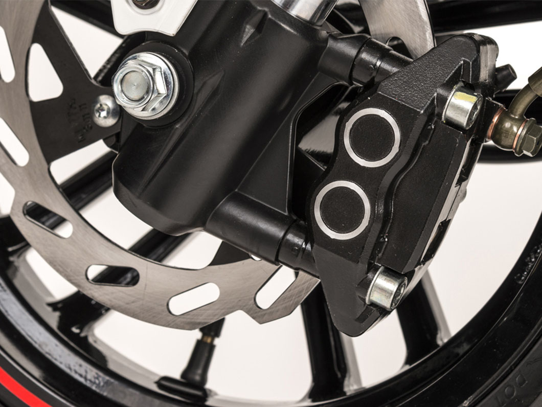 Peugeot Speedlight4 Total Sport disc brake view