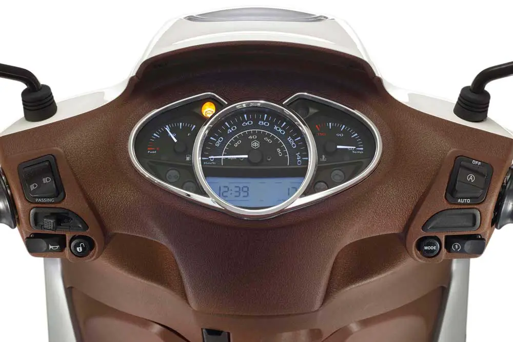 Piaggio Medley S 125 front speedometer view