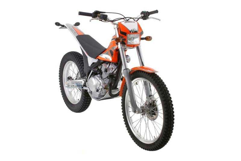 Scorpa 125TY front cross view