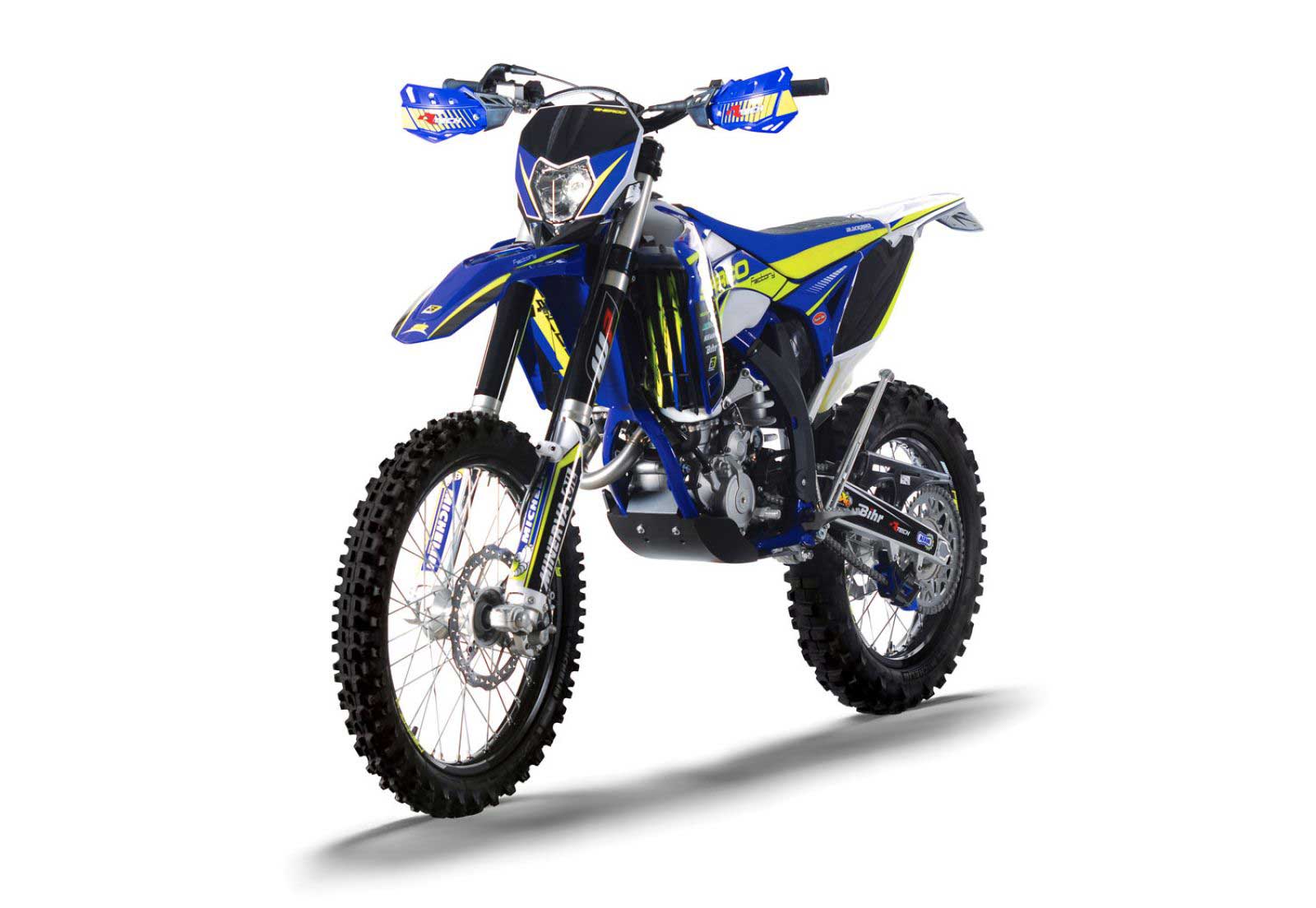 Sherco SEF R Factory 250 front cross view
