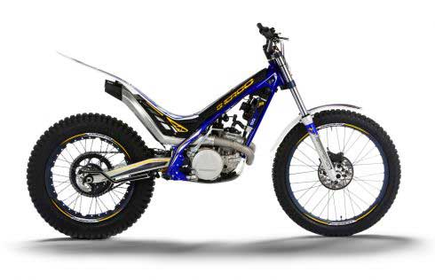 2014 Sherco 125 ST side view
