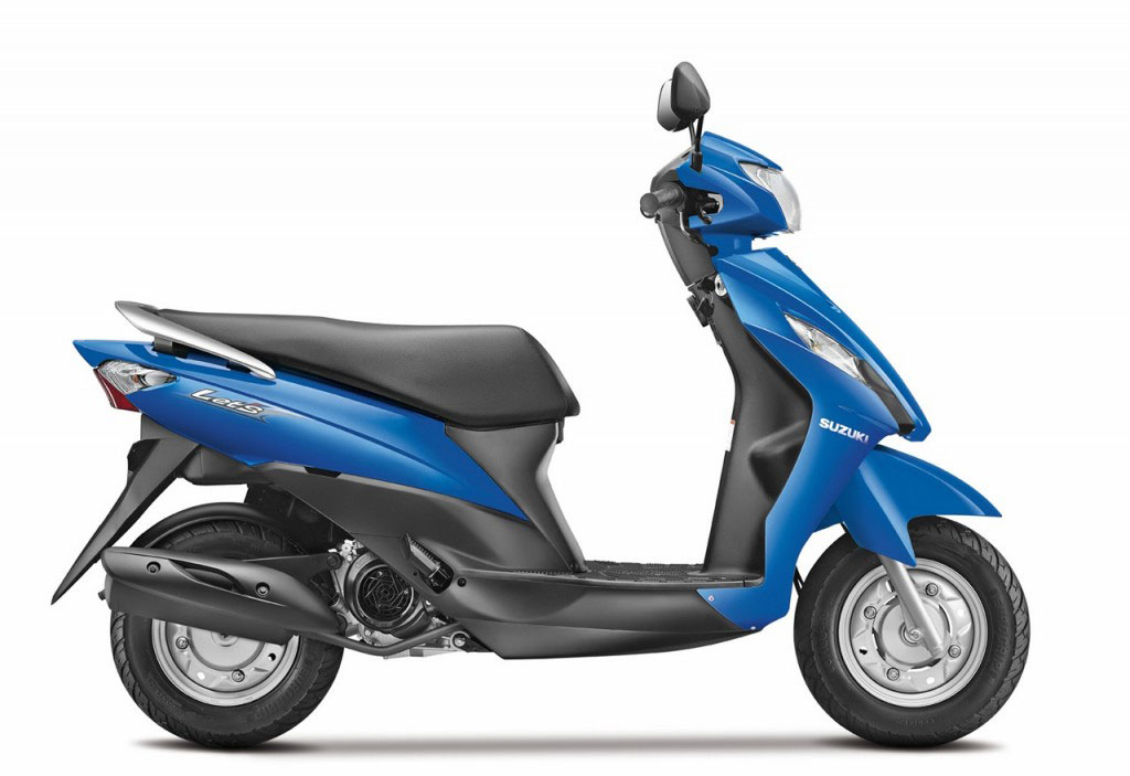 Suzuki Lets 2014 Side View