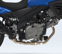 Suzuki V Strom 650 ABS 2015 Engine