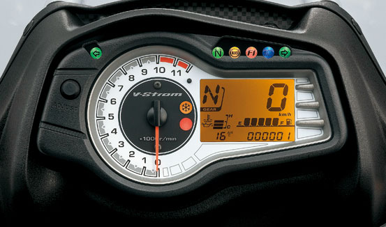 Suzuki V Strom 650 ABS Adventure 2015 Speedometer