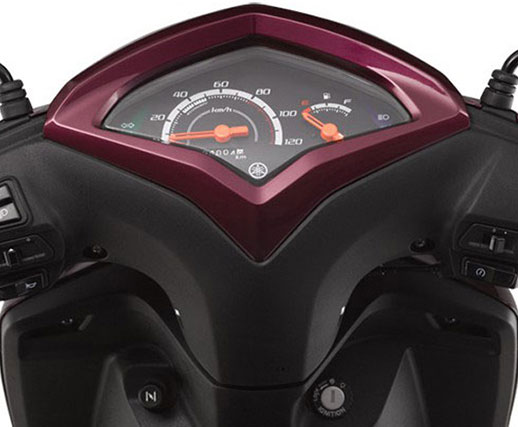Yamaha Alpha 2014 Speedometer
