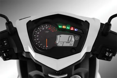 Yamaha Exciter 150 GP 2016 speedometer view
