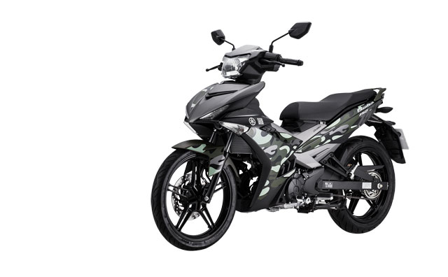 Yamaha Exciter Camo 2016 front cross view