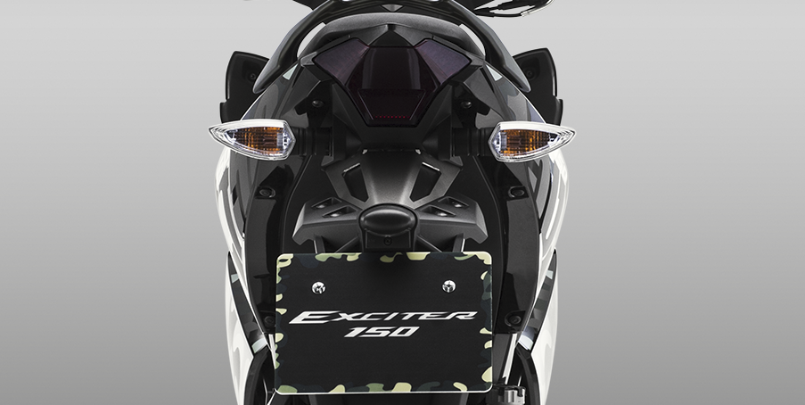 Yamaha Exciter Camo 2016 rear view