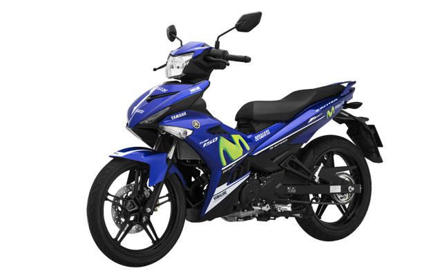 Yamaha Exciter Movistar 2015 front cross view