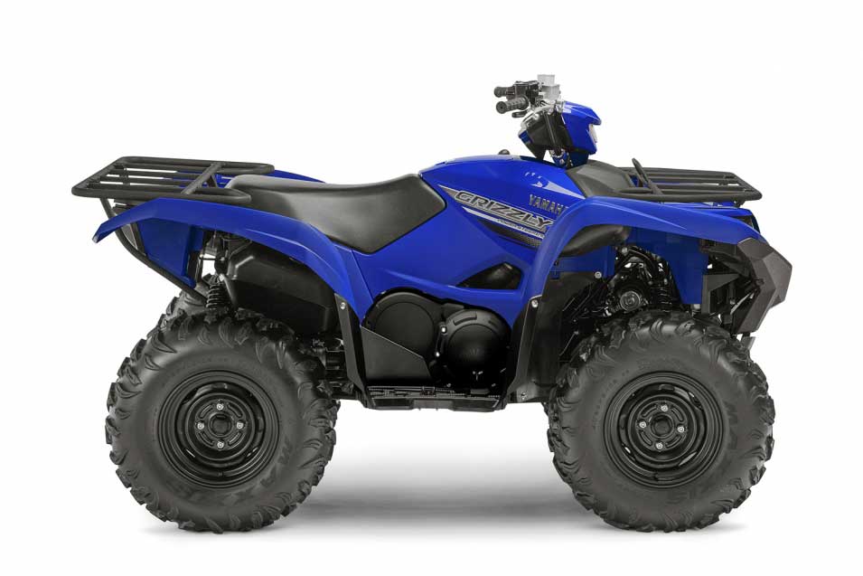 Yamaha Grizzly 700 side view