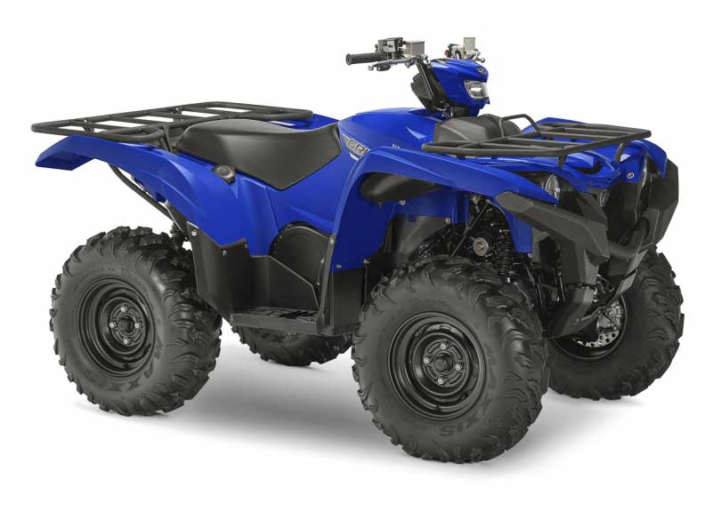Yamaha Grizzly 700 front cross view