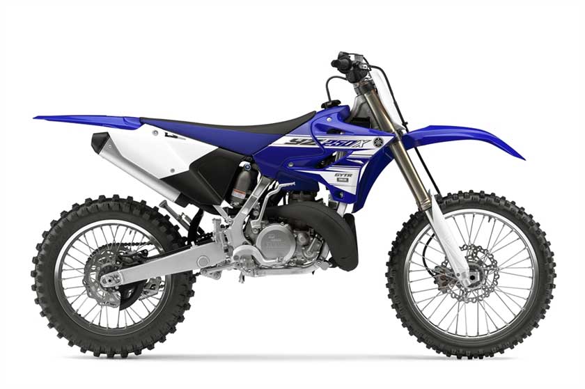 Yamaha YZ250X right side view