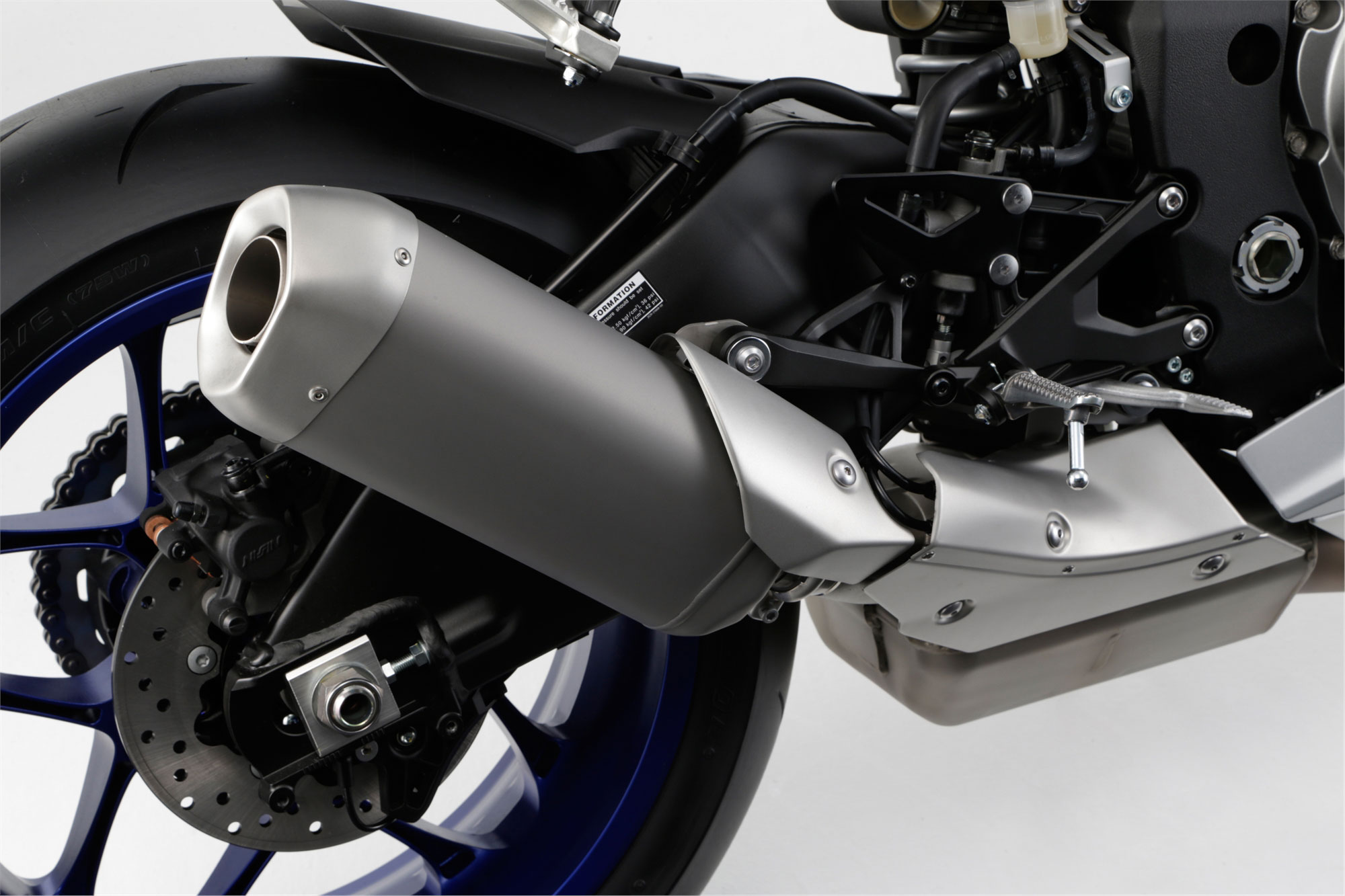 Yamaha YZF R1 2015 Silencer View