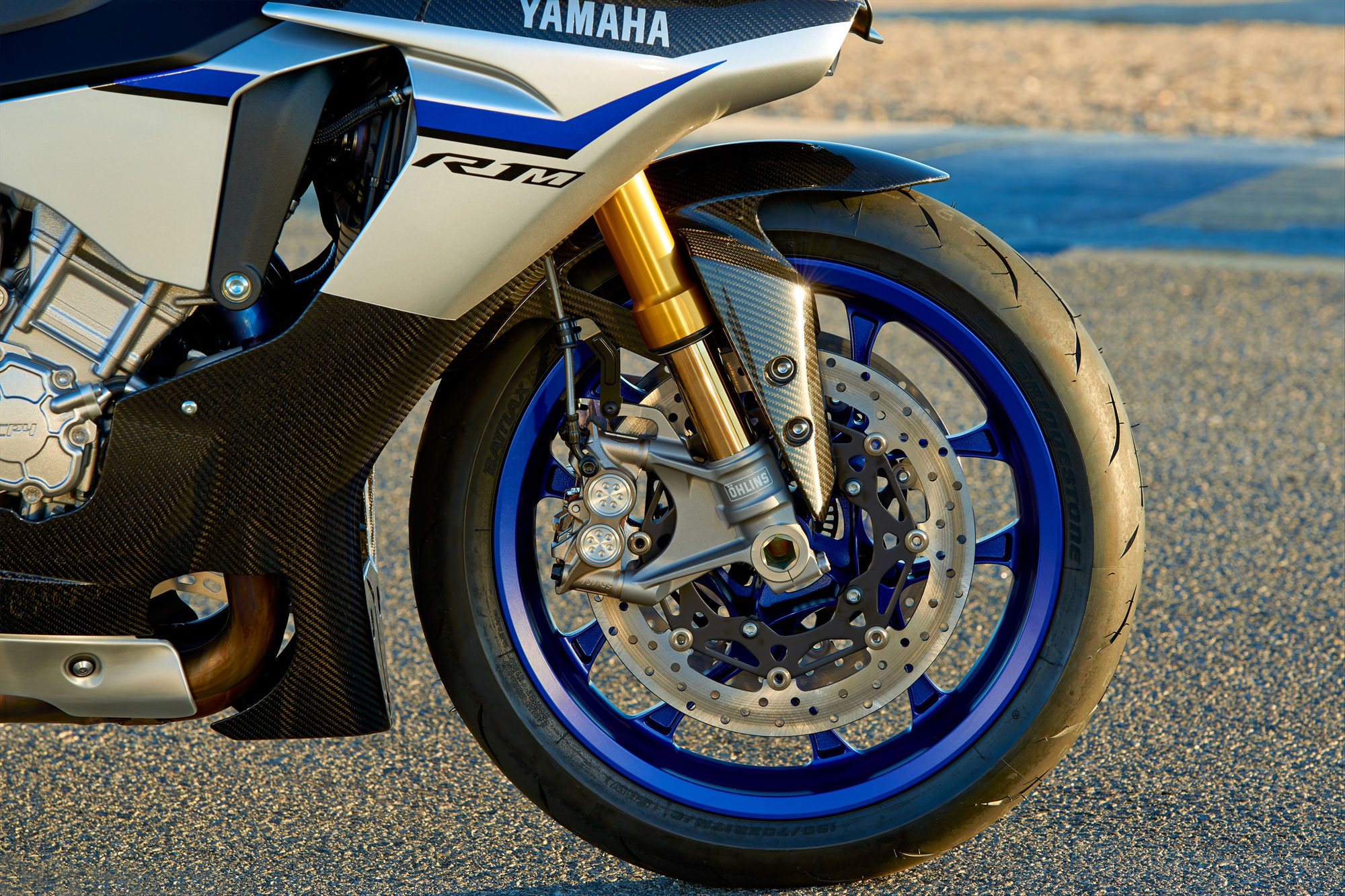 Yamaha YZF R1M 2015 Front Wheel View
